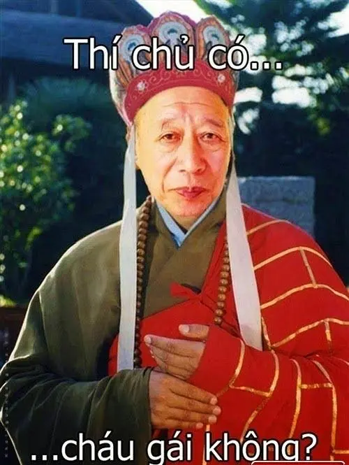 Thầy ông nội hóa thân thành đường tăng meme