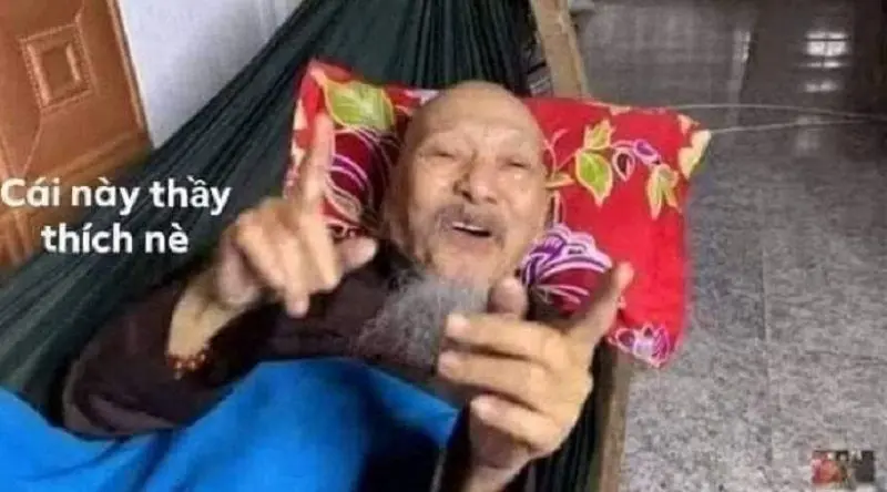 Thầy ông nội meme làm nên phong cách hài hước