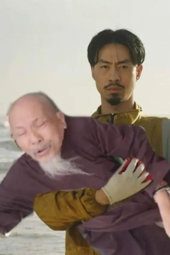 Meme Đen Vâu bế thầy ông nội hài hước