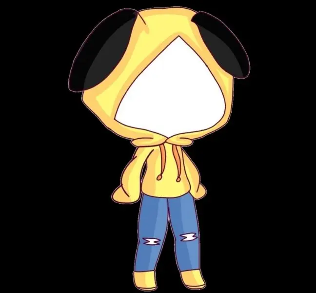 Mẫu ảnh chibi không đầu cho bé trai đang nhảy múa Mẫu ảnh chibi không đầu cho bé trai đang nhảy múa