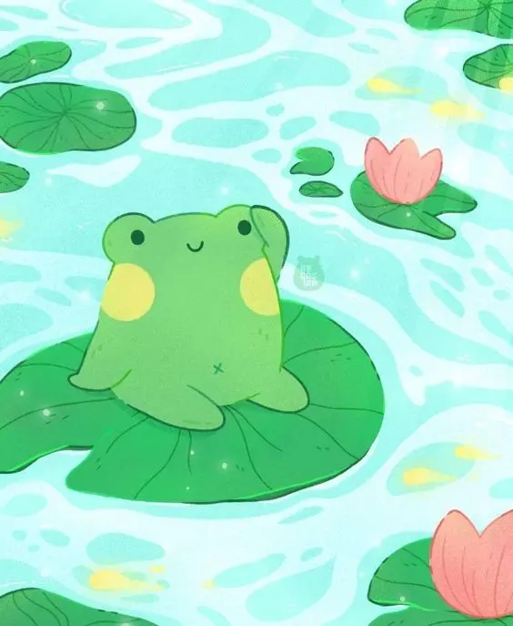 Phong cách ngộ nghĩnh với avatar ếch cute hoạt hình cực chất Phong cách ngộ nghĩnh với avatar ếch cute hoạt hình cực chất