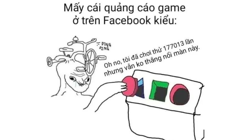 ảnh meme hài hước được yêu thích trên mạng