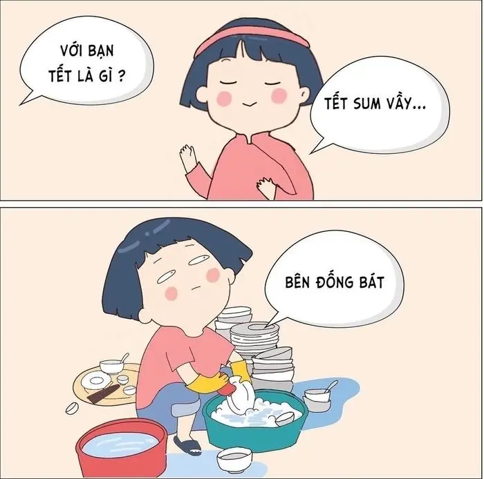Meme mèo tết cho ngày tết thêm phần thú vị