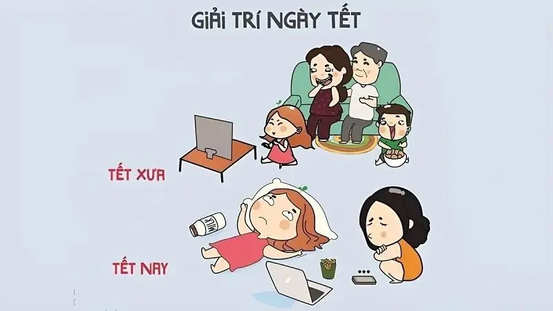 Meme mèo tết cho ngày xuân thêm phần thú vị