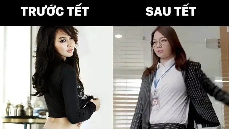 Meme mèo tết tạo sự hài hước cho mùa lễ hội