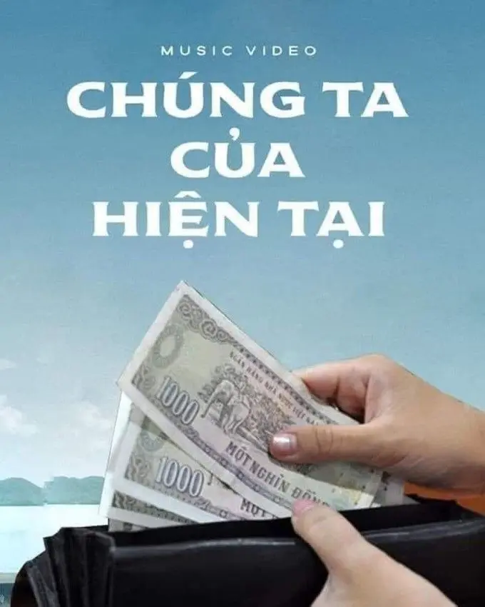 Meme tiền với nét mặt vui nhộn