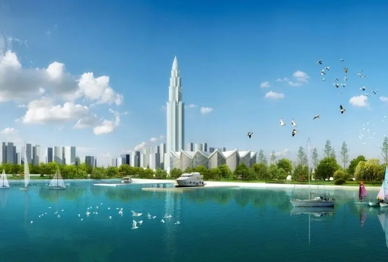 Lựa chọn hình nền 4K thành phố hiện đại để làm mới không gian làm việc của bạn