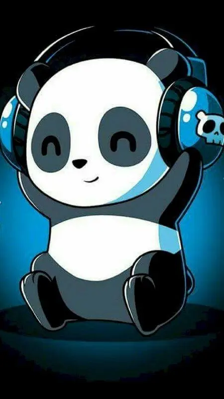 Hình nền gấu trúc dễ thương, tạo nên điểm nhấn cho điện thoại
