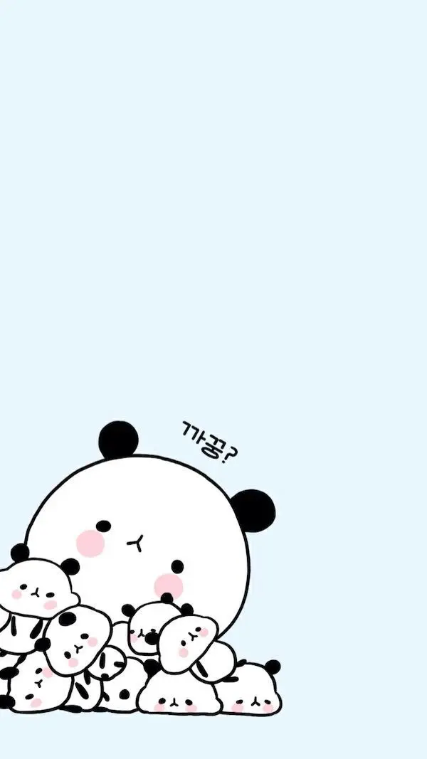 Thêm phần ngộ nghĩnh cho điện thoại với hình nền gấu trúc đáng yêu