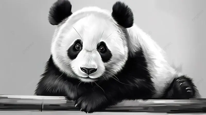 Gấu trúc đáng yêu, làm mới giao diện laptop của bạn