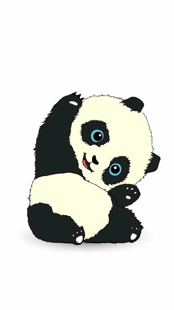 Hình nền gấu trúc đáng yêu, nâng cấp phong cách cho điện thoại
