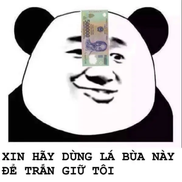 Meme gấu trúc mang tính giải trí cao