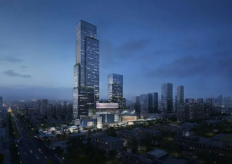 Phong cảnh tòa nhà cao tầng đô thị, điểm nhấn kiến trúc hiện đại. Phong cảnh tòa nhà cao tầng đô thị, điểm nhấn kiến trúc hiện đại.