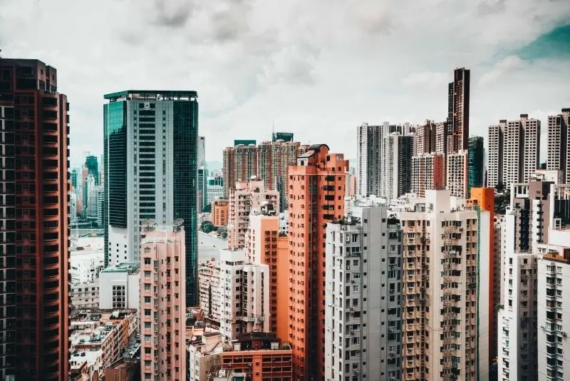 Đô thị hiện đại với những tòa nhà cao tầng rực rỡ. Đô thị hiện đại với những tòa nhà cao tầng rực rỡ.