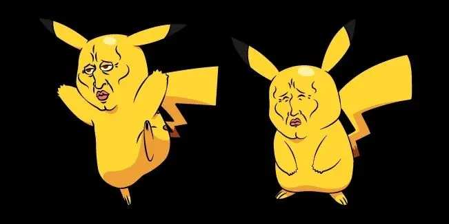 Pikachu meme mặt người siêu hài hước