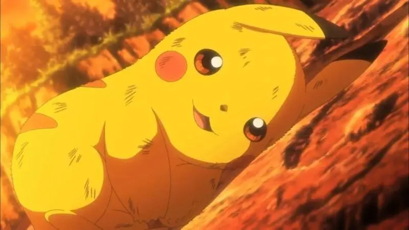 Pikachu meme cười mãn nguyện hài hước