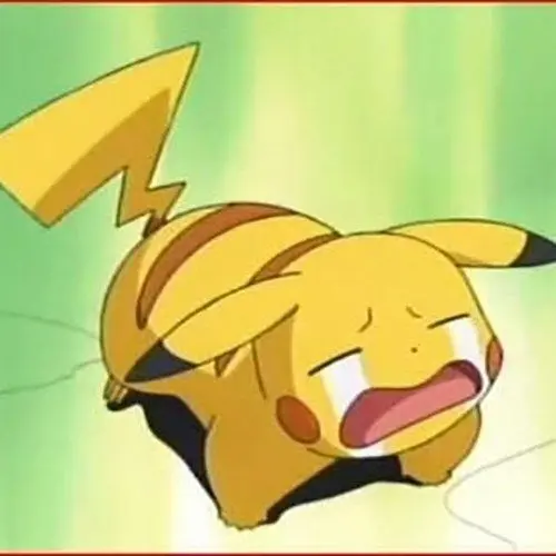 Pikachu meme khóc ấn tượng, hài hước