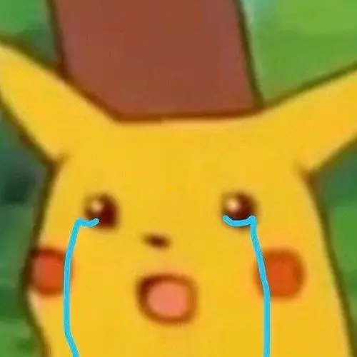 Pikachu meme khóc lóc, hài hước