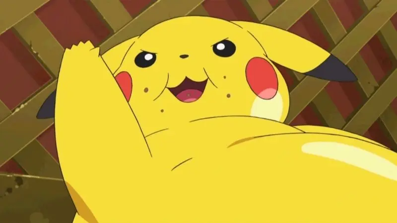 Pikachu béo hài hước 