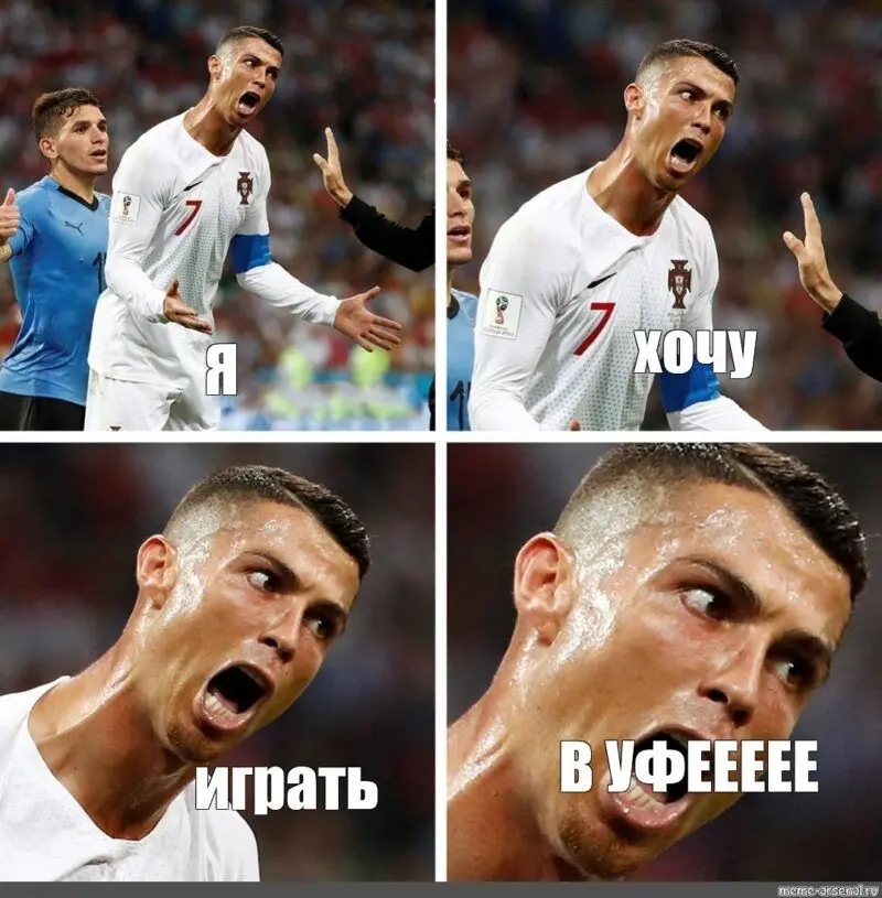 Meme Ronaldo hài hước mang lại niềm vui mỗi ngày