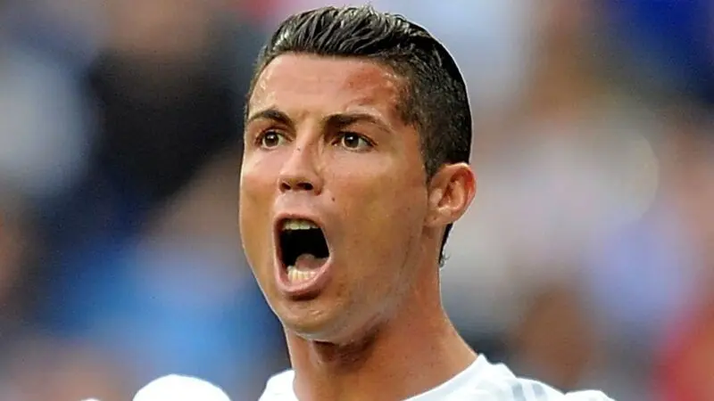 Meme Ronaldo há mồm hài hước