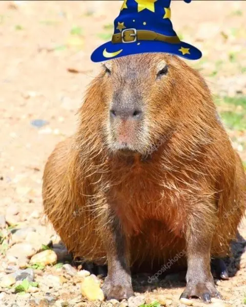 Meme Capybara với nét mặt ngộ nghĩnh