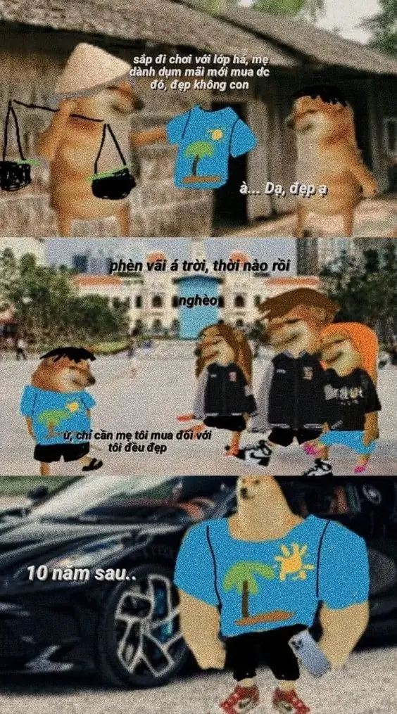 Meme nhân văn giúp người xem cảm thấy vui vẻ