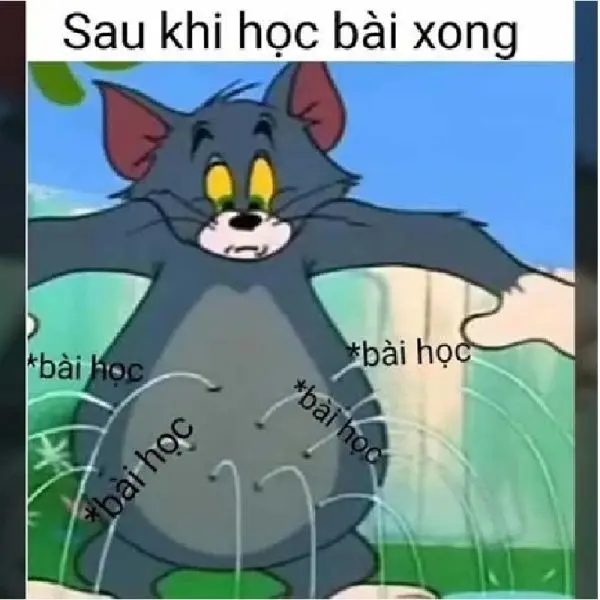 Meme face tom và jerry với biểu cảm cực chất