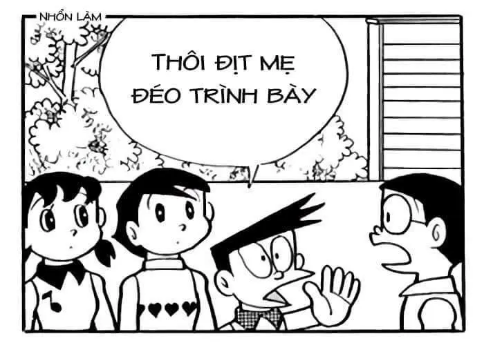 Meme face doraemon biểu cảm hài hước
