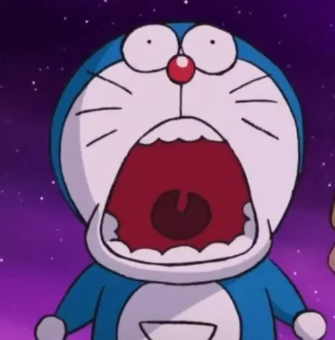 Meme face doraemon hài hước cho bạn bè