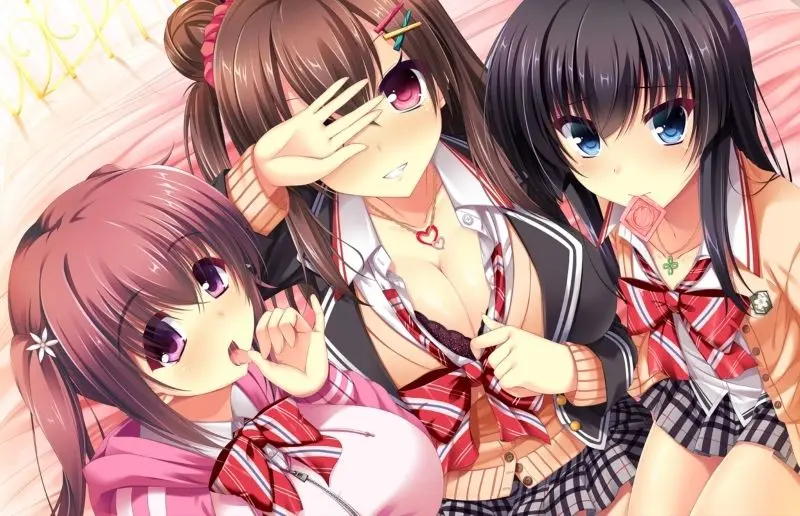 Hình nền anime nữ dễ thương cho laptop