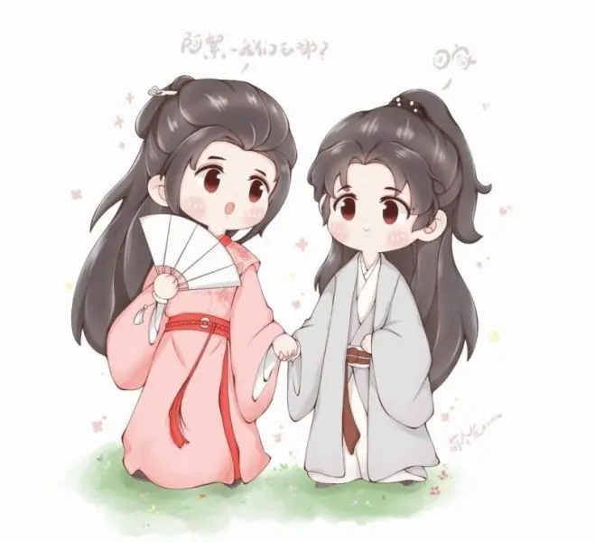 Hình nền nhân vật cute phong cách anime