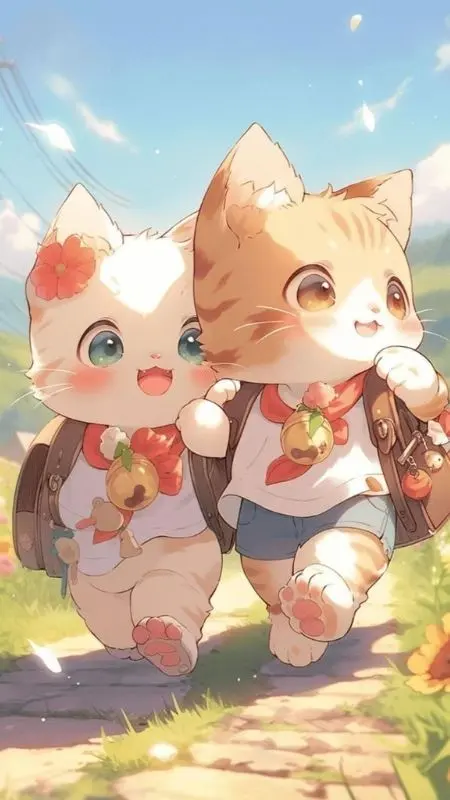 Hình nền nhân vật cute đơn giản nhưng đẹp