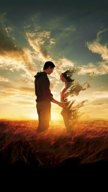 Hình nền tình yêu buồn với đôi tay rời xa nhau
