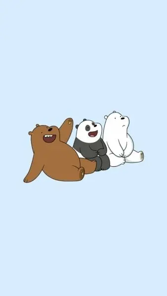 Điện thoại thêm phần ngộ nghĩnh cùng hình nền gấu cute