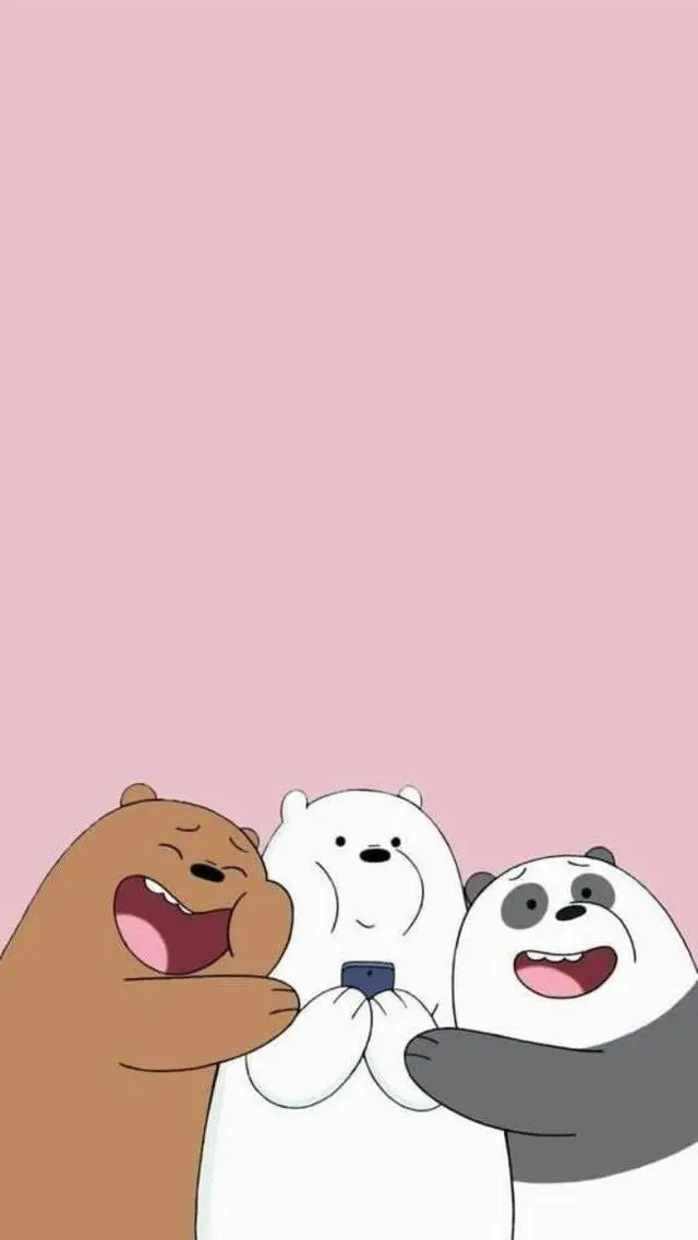 Điện thoại rực rỡ hơn với hình nền gấu cute ngọt ngào