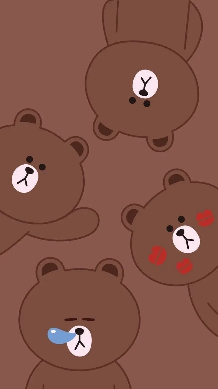 Điện thoại ngập tràn sự đáng yêu cùng gấu cute