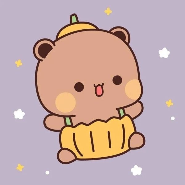 Hình nền gấu cute cho laptop 13