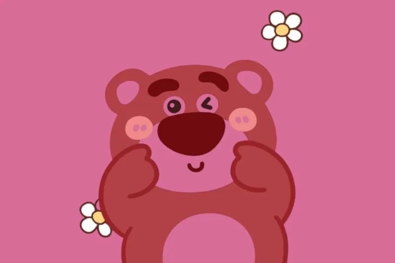 Hình nền gấu cute cho máy tính giúp bạn luôn mỉm cười