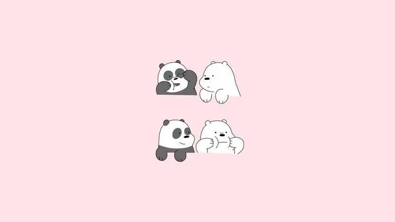 Gấu cute ngộ nghĩnh cho ngày làm việc năng động hơn
