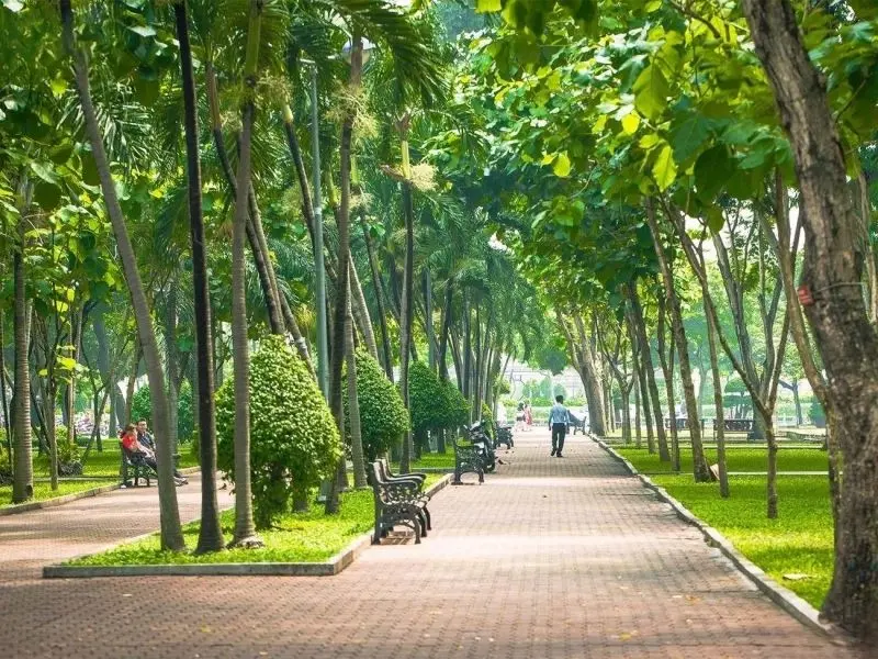 Công viên quốc gia nổi bật với phong cảnh hoang sơ và yên bình. Công viên quốc gia nổi bật với phong cảnh hoang sơ và yên bình.