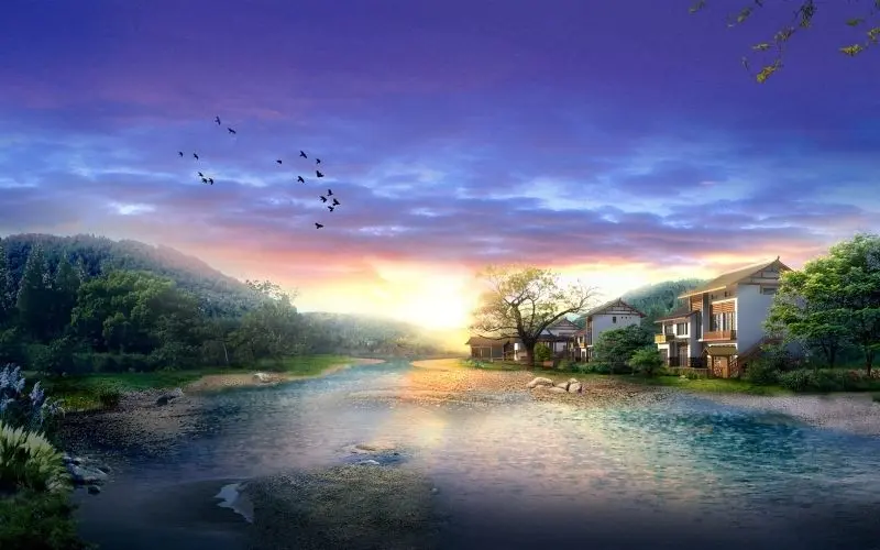Hồ nước rộng lớn, không gian mở giữa thiên nhiên bao la. Hồ nước rộng lớn, không gian mở giữa thiên nhiên bao la.
