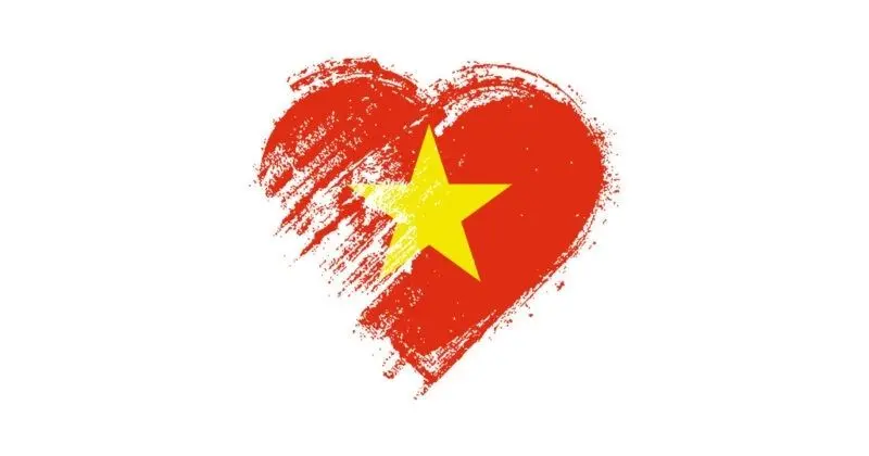 Tải miễn phí hình nền lá cờ Việt Nam, rực rỡ sắc đỏ sao vàng