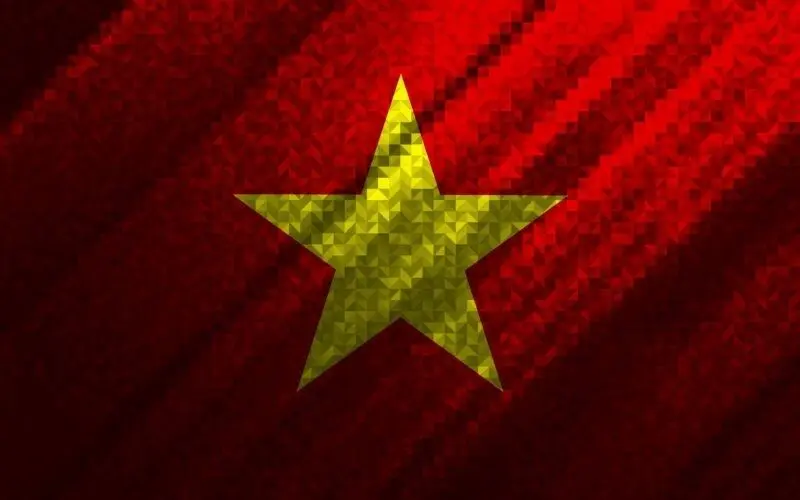 Làm mới màn hình với hình nền cờ Việt Nam đẹp