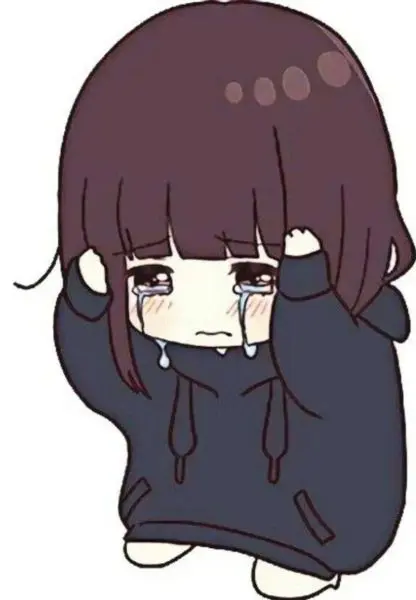 Chibi buồn cute ngồi dưới mưa Chibi buồn cute ngồi dưới mưa