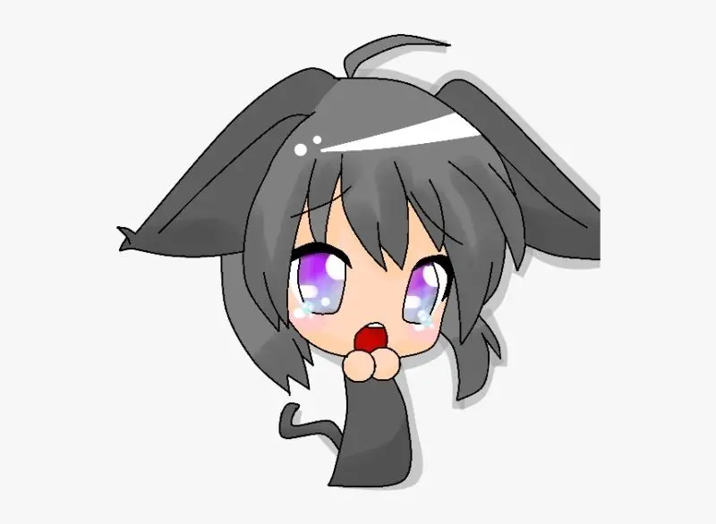 Hình nền chibi buồn cute với ánh sáng dịu Hình nền chibi buồn cute với ánh sáng dịu