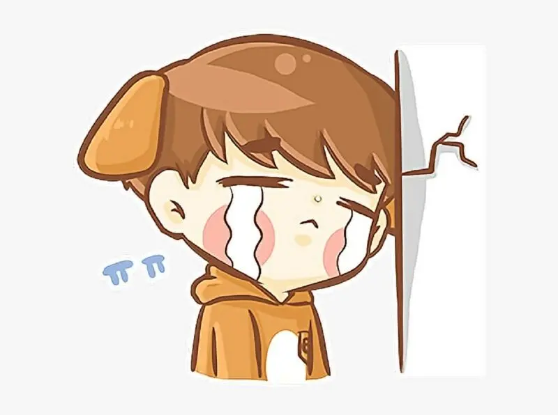 Hình nền chibi cute buồn cho màn hình khóa Hình nền chibi cute buồn cho màn hình khóa
