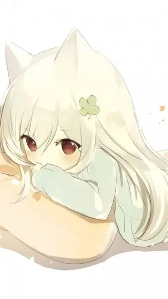 Hình nền chibi buồn cute với nhân vật lẻ loi Hình nền chibi buồn cute với nhân vật lẻ loi