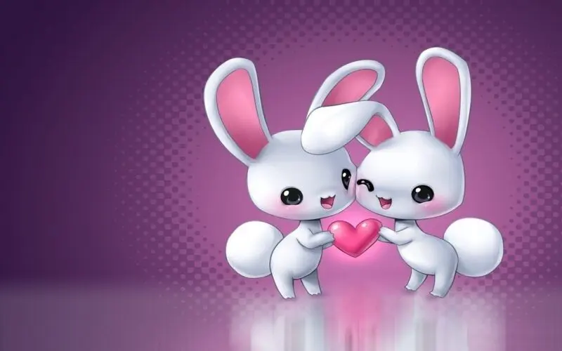 Hình nền Facebook hoạt hình cute cho bạn yêu màu hồng Hình nền Facebook hoạt hình cute cho bạn yêu màu hồng