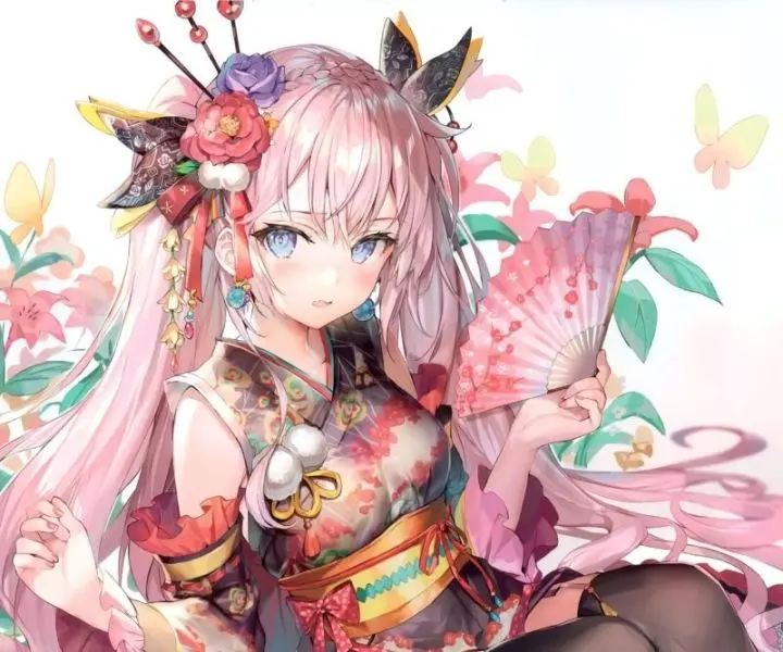 Hình nền Zalo anime với cảnh tượng kỳ ảo Hình nền Zalo anime với cảnh tượng kỳ ảo